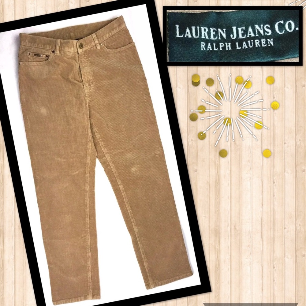Lauren Ralph Lauren Jeans Co Cordouroy Jean Pants